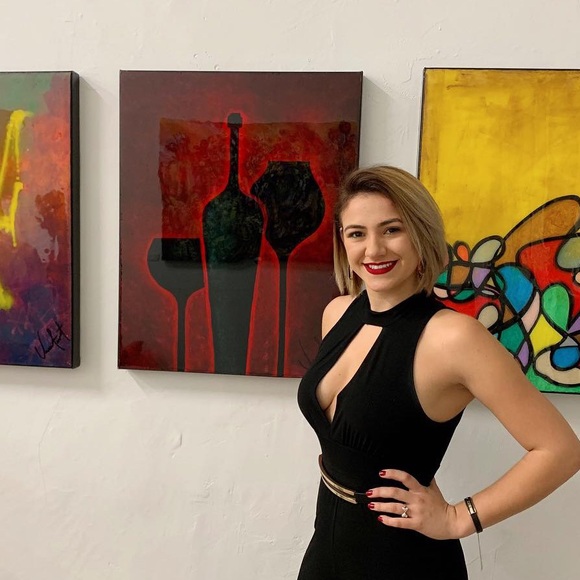 Wonderlust mixed media on canvas - Picture 4 of 6